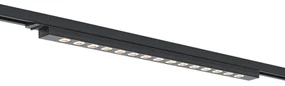 LED Moderne plafondlamp zwart voor railsysteem 1-fase 15W 1170 lm 3000K - Iconic Tsiri Modern Binnenverlichting Lamp