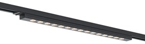 Moderne plafondlamp zwart voor railsysteem 1-fase 15W 1170 lm 3000K - Iconic Tsiri