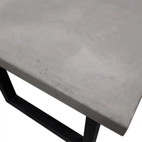 Industriële tafelblad betonlook | 220 x 100 cm | Bladdikte 5 cm