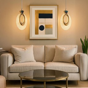 Kristallen Hanglamp LHJ109-1CP LIGHT ROSE GOLD