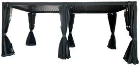 Lagos Premium 3x6 Garden Point vrijstaande terraspergola antraciet