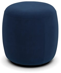 Poef van fluweel, Rosebury, ontwerp door Emmanuel Gallina