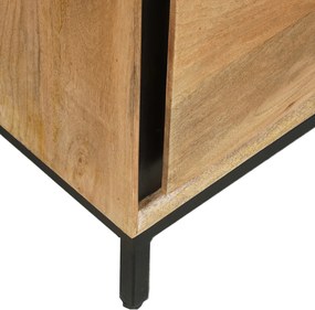 Starfurn RichWood Smal Dressoir Industrieel Mango 100 Cm - 100x45x85cm.