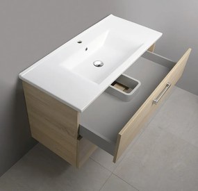 Aqualine Vega onderkast 97x43.6x60cm eiken