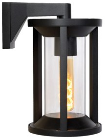 Lucide Cadix wandlamp 15W 28x22cm zwart