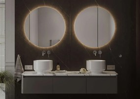 Martens Design Rotondo spiegel met LED verlichting, spiegelverwarming en sensor 100cm