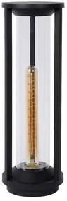 Lucide Cadix sokkellamp 15W 16x50cm zwart