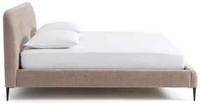 Fluwelen bed met bedbodem, Oscar design E. Gallina
