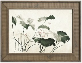 Ingelijste digitale print Edo Tree