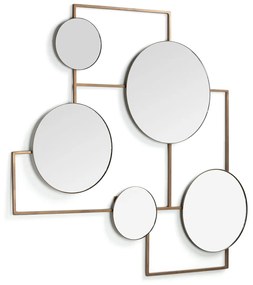 Kave Home Platte Asymmetrische Design Spiegel - 81x83cm