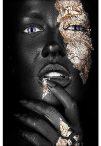 Goossens Schilderij Noir Goldest, 90 x 135 cm