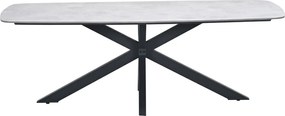 Garden Impressions Fiore tuintafel 220x100xH72 cm - donker grijs