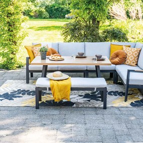 Garden Impressions Lissabon sportbank 120x45 cm - valley sand