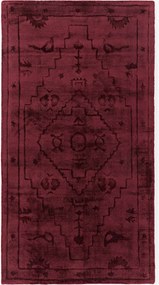 Handgeweven viscose vloerkleed Shaila