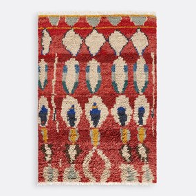 Gekleurd vloerkleed in berber stijl, Shiva