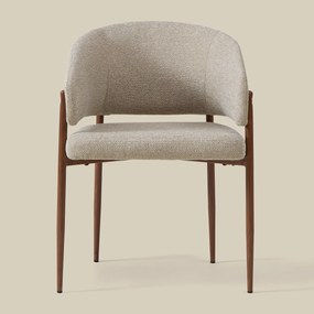 Walnoot Eetkamerstoel Met Armleuningen