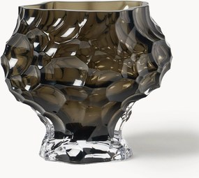 Mondgeblazen glazen vaas Canyon, H 18 cm