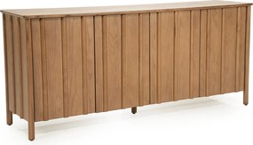 Modern Dressoir Eikenhout Bruin - 183x47x80cm.