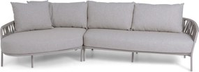 Hoek loungeset 5 personen Rope Taupe  4 Seasons Outdoor Calma