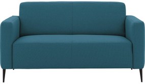 Goossens  Key West blauw, stof, 2-zits, modern design