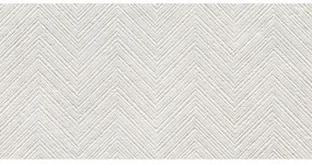 Cifre Ceramica Borneo wandtegel - 60x120cm - gerectificeerd - Betonlook - White decor mat (wit) SW07314759