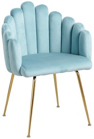 Bhoja stoel van fluweel