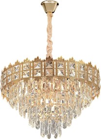Hanglamp met kristallen G049-CP 60CM