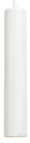 Design hanglamp wit GU10 50mm - Tuba small Design, Industriele / Industrie / Industrial, Modern GU10 cilinder / rond Binnenverlichting Lamp