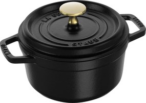 Staub La Cocotte Cocotte 16 cm / 1,25 l, Rond, Zwart - La Cocotte - Staub