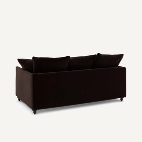 Omvormbare compacte bank in fluweel, Lazare