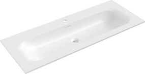 Mexen Vela ingebouwde wastafel 121 x 46,5 cm, glanzend wit - 25231200