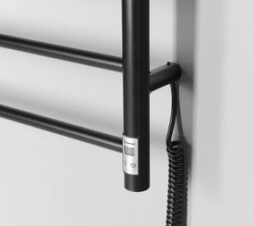 Sapho Redondo elektrische radiator 630x1160cm 130W zwart mat
