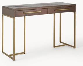 Visgraat sidetable Class met acaciahoutfineer