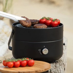 Mestic Gasbarbecue MB-100 Mini Chef draagbaar 2500 W zwart