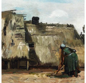 Goossens Schilderij Vincent Van Gogh, 74 x 74 cm
