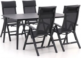 + 15% kassakorting | Diningset Bellagio | 4 personen | Tuinset aluminium | 5-delig | Kees Smit Tuinmeubelen