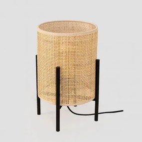 Tafellamp Van Rotan Tubber Natuurlijk - Sklum
