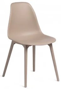 Scand Polypropylene Eetkamerstoel Bruin - Tarwe - Sklum