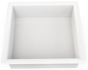 Mueller inbouwnis 30x30x7cm mat wit