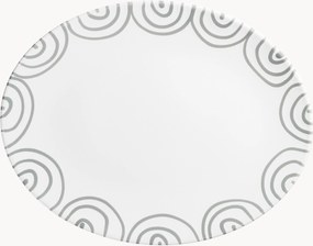 Handgemaakt serveerplateau Graugeflammt
