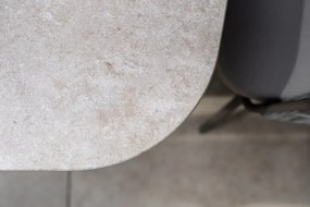 Taste by 4 Seasons Florence tuinset latte met manolo tafel geprint keramiek 180 cm Tuinstoel   taupe weerbestendig