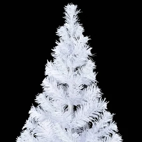 vidaXL Kunstkerstboom met LED's en kerstballen 910 takken 210 cm