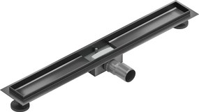 Mexen Flat behuizing voor gootafvoer 70 cm, gun gray geborsteld - 1E15070