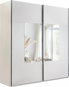 Kledingkast Honolulu 273, Kasjmier, 215x200x65cm, 169 kg, Kledingkast deuren: Schuivend, Aantal planken: 4, Aantal planken: 4