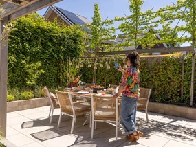 Tuin eettafel Bellagio | Ovaal | Tuintafel Polywood | 220x115cm | 6 personen | Kees Smit Tuinmeubelen