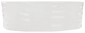 Differnz Wave keramische waskom 35cm wit