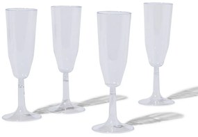 HEMA Champagneglazen Herbruikbaar 4 Stuks