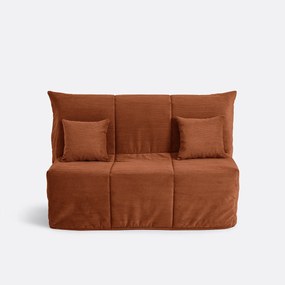 Slaapbank BZ, 10 cm schuim, ribfluweel, AVA