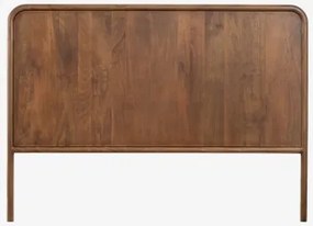 Mango Houten Hoofdeinde Maupaul Donker Handvat Hout & 150 Cm - Sklum