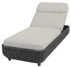 4 Seasons Outdoor Lido sunbed antraciet Ligbed antraciet weerbestendig